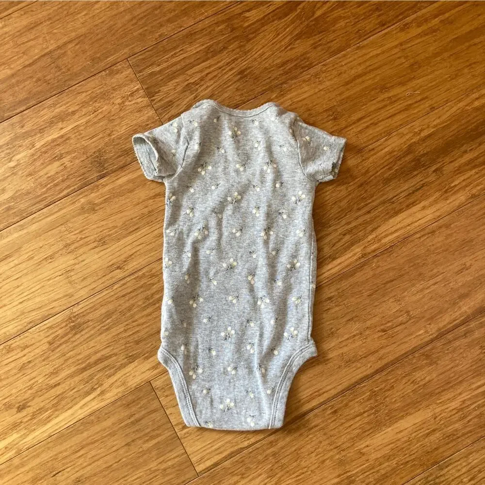 Carter's Floral Onesie, Size 3-6 M